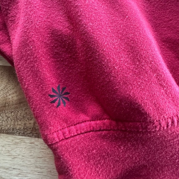 Athleta Girl Red Crewneck Sweatshirt Size XL/14 - Picture 4 of 5